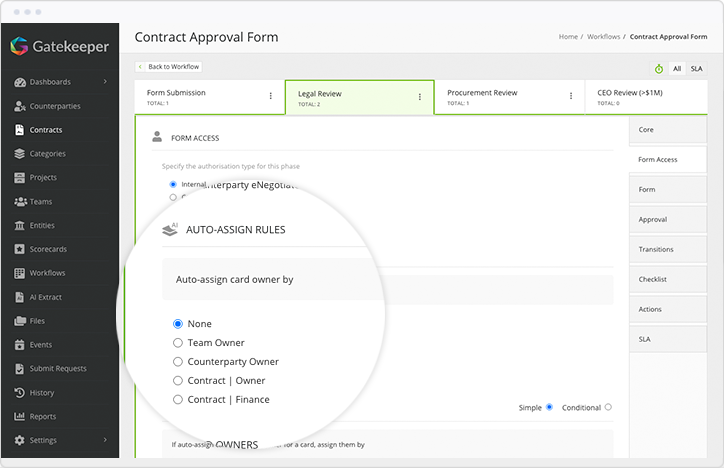 Assign Contract Ownership