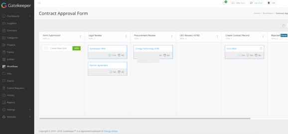 Contract Approval Workflow