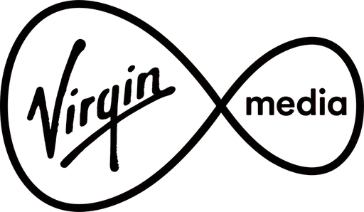 Virgin Media black logo