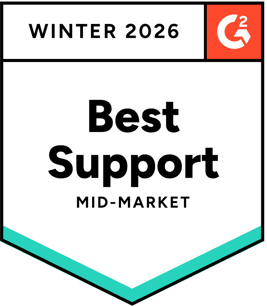 G2 Winter mid-market leader best support
