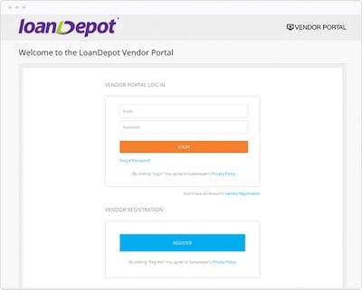 Branded Vendor Portal