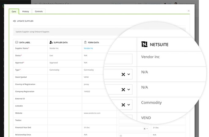 NetSuite Column View