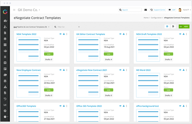 Contract Templates