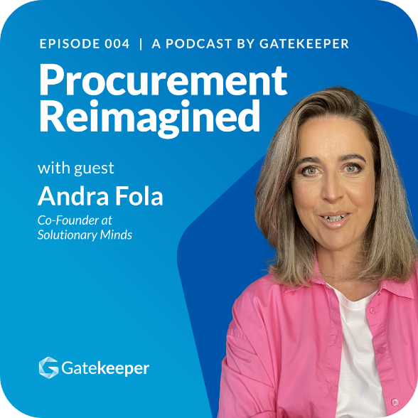 Reimagining Procurement in an Economic Downturn with Andra Fola - Featured Image