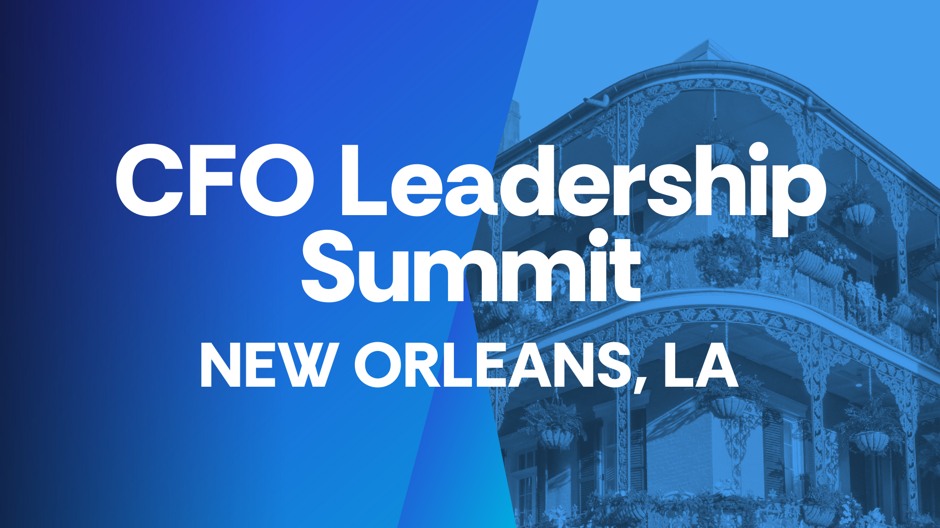 Connect CFO Leadership Summit
