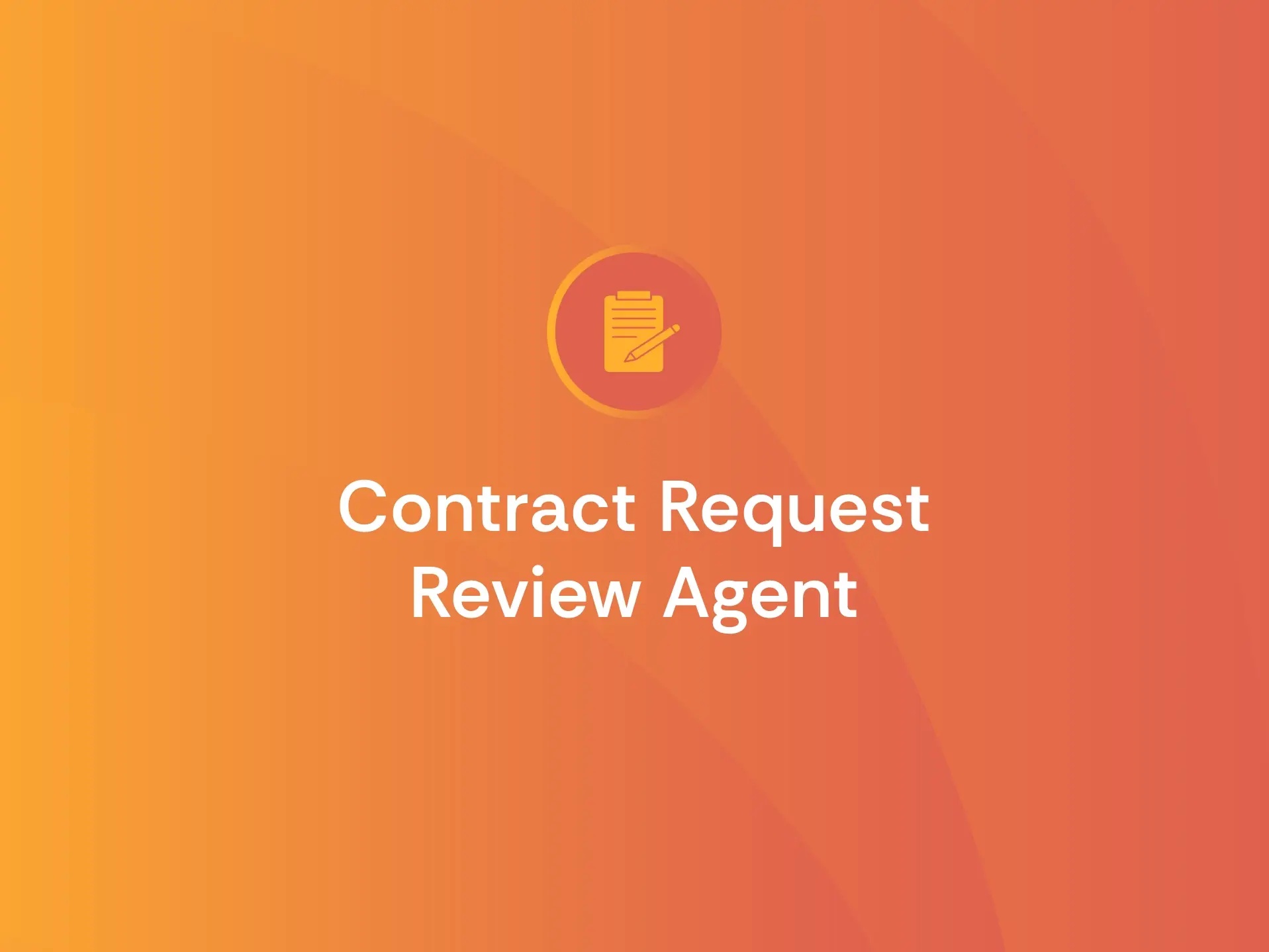 Contract Request Review Agent