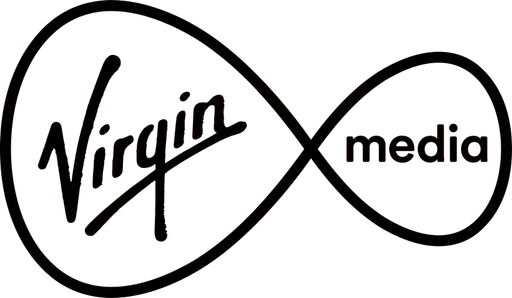 Virgin Media black logo
