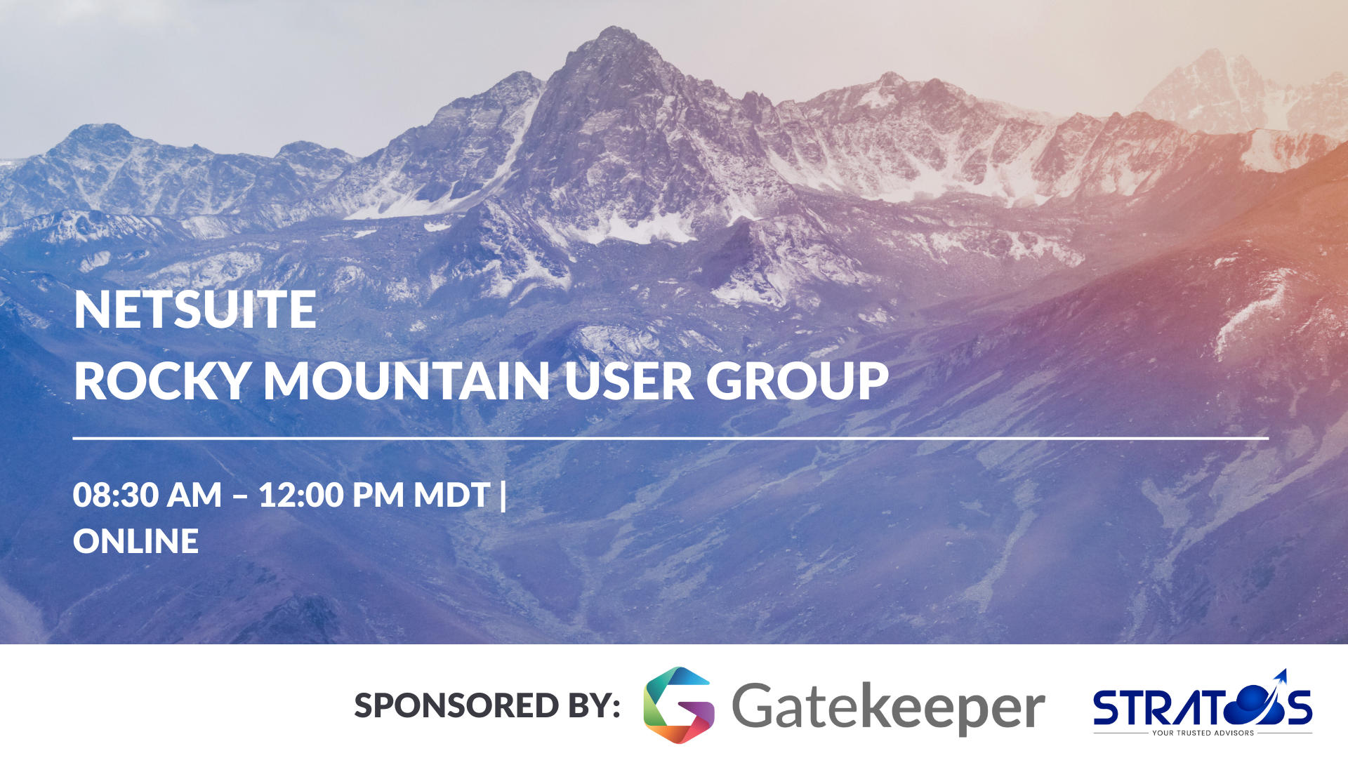 Rocky Mountain NetSuite User Group