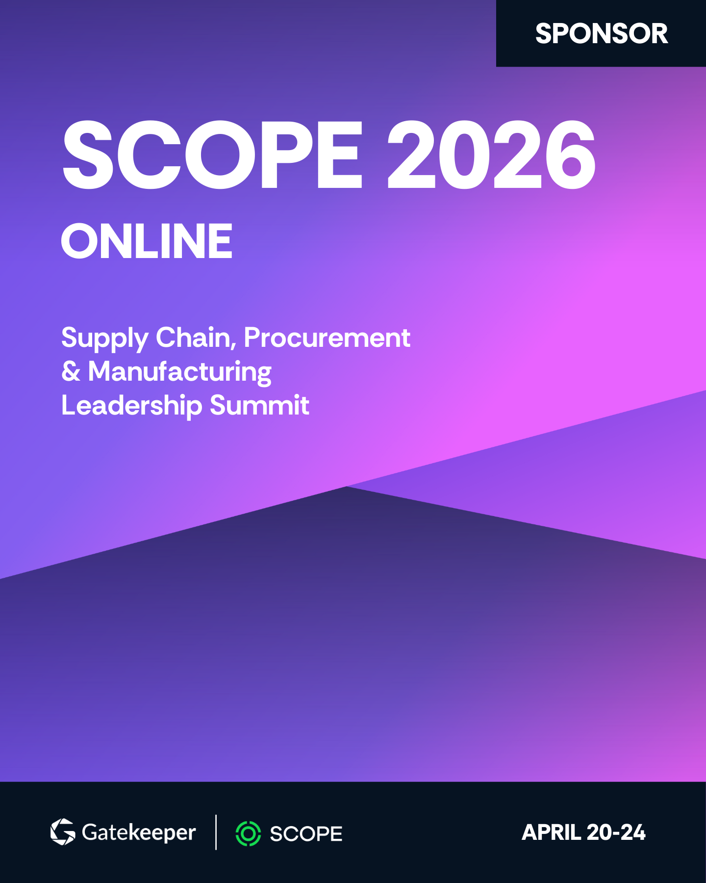 Gatekeeper x SCOPE Online Spring 2026